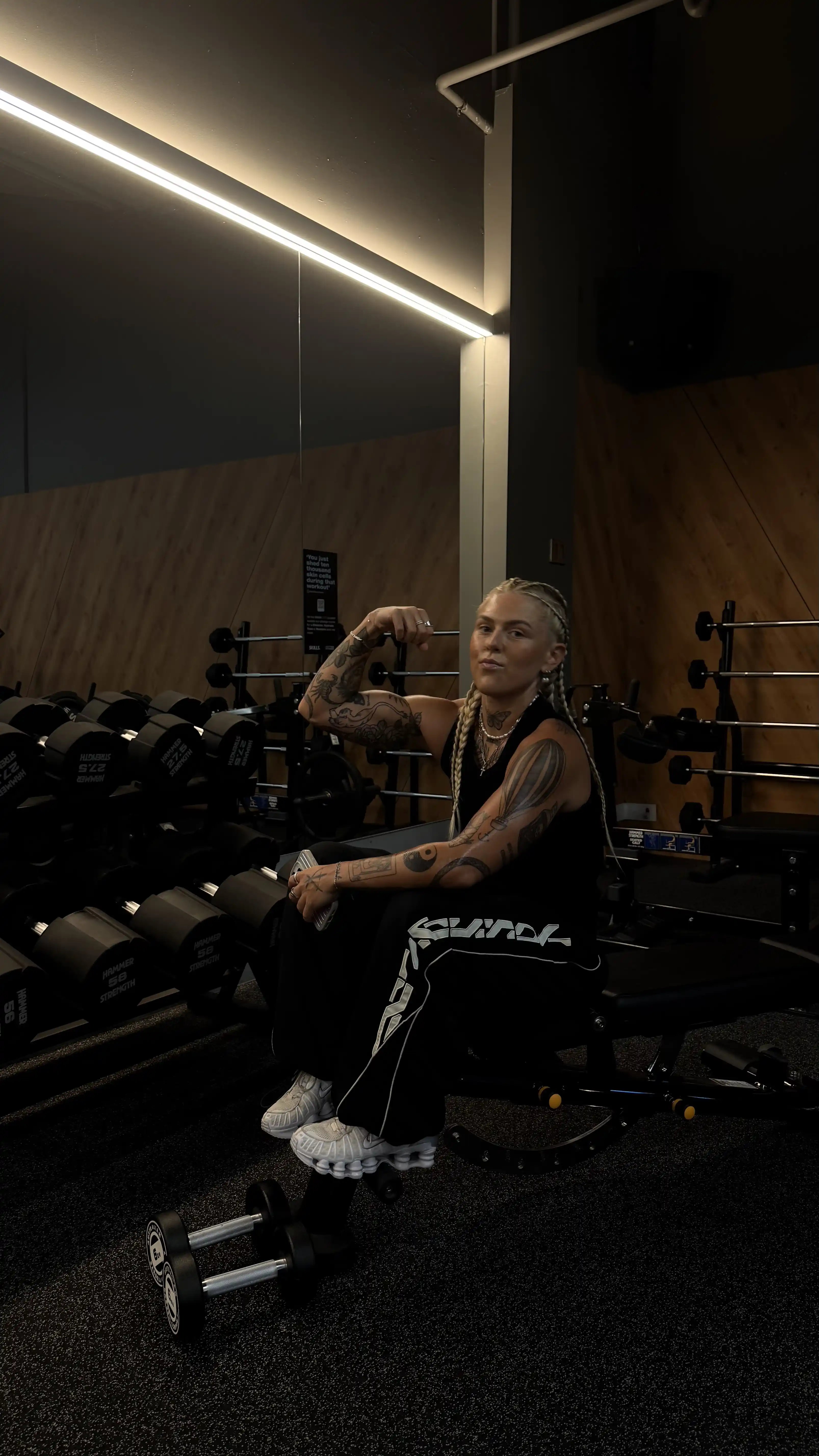 Masc Edit training and nutrition support